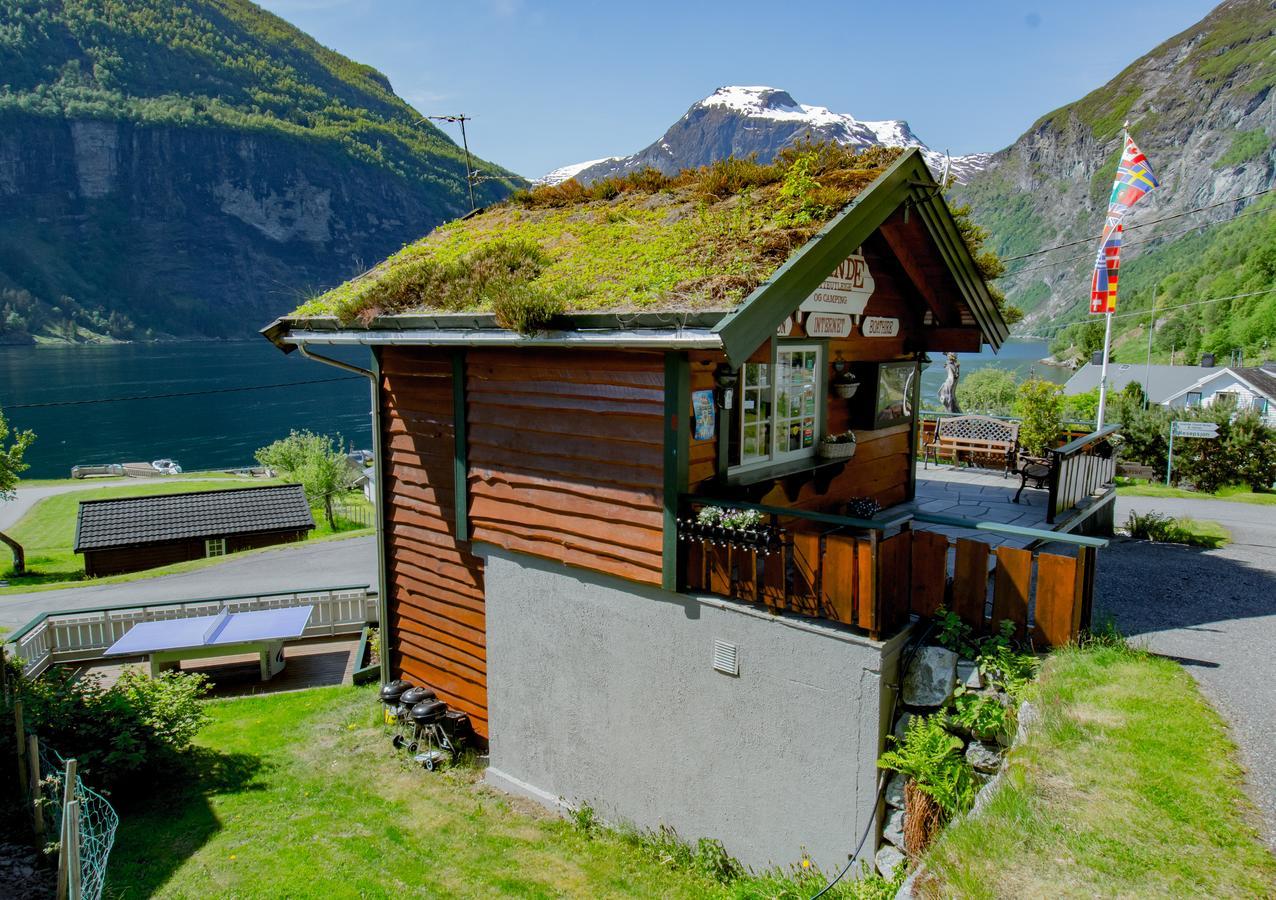 Grande Hytteutleige Og Camping Geiranger Bagian luar foto